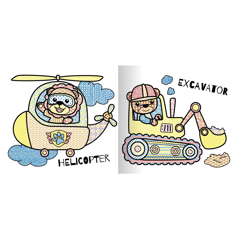 MINI Water Book "Транспорт" 