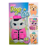 "Студія краси" книга з наліпками "Dogs & Cats"