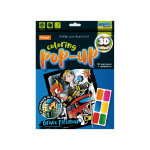 Набір для творчості "Coloring POP-UP" "Сміливий пожежник"