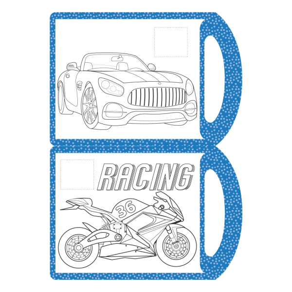  Розмальовка "MEGACOLOR" "Авто-мото"