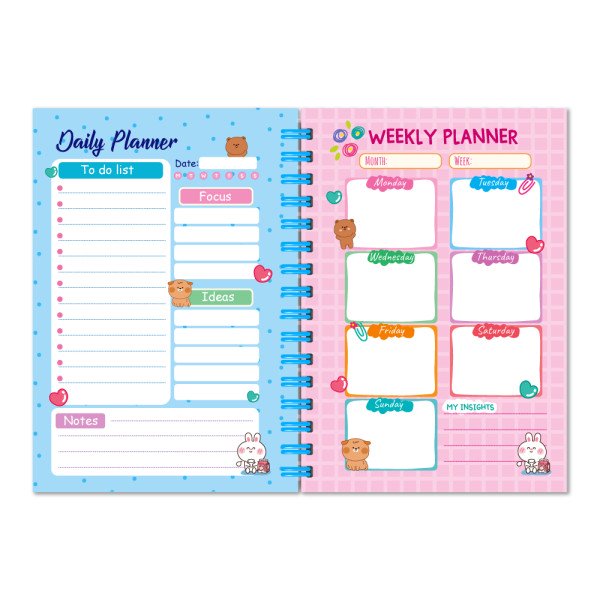 Блокнот для дівчаток "Only Girls Planner" МІКС