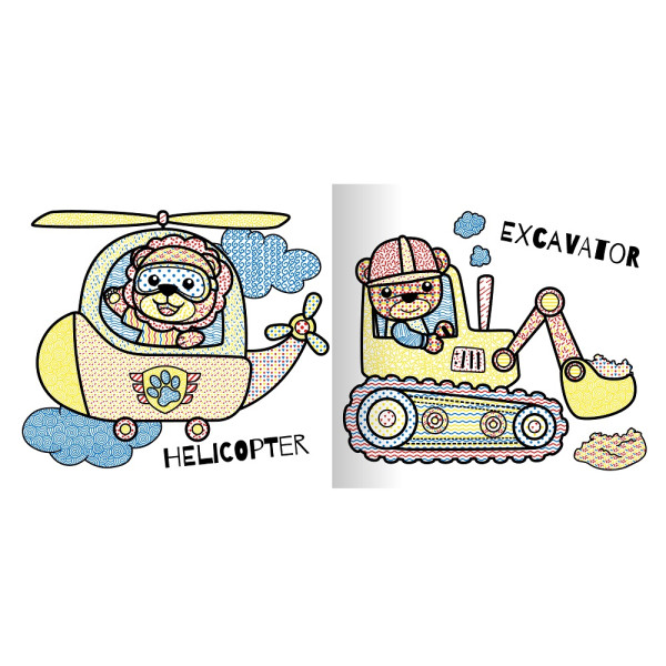 MINI Water Book "Транспорт"